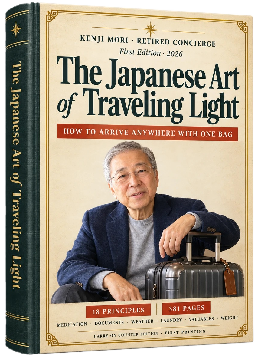 The Japanese Art of Traveling Light — book cover